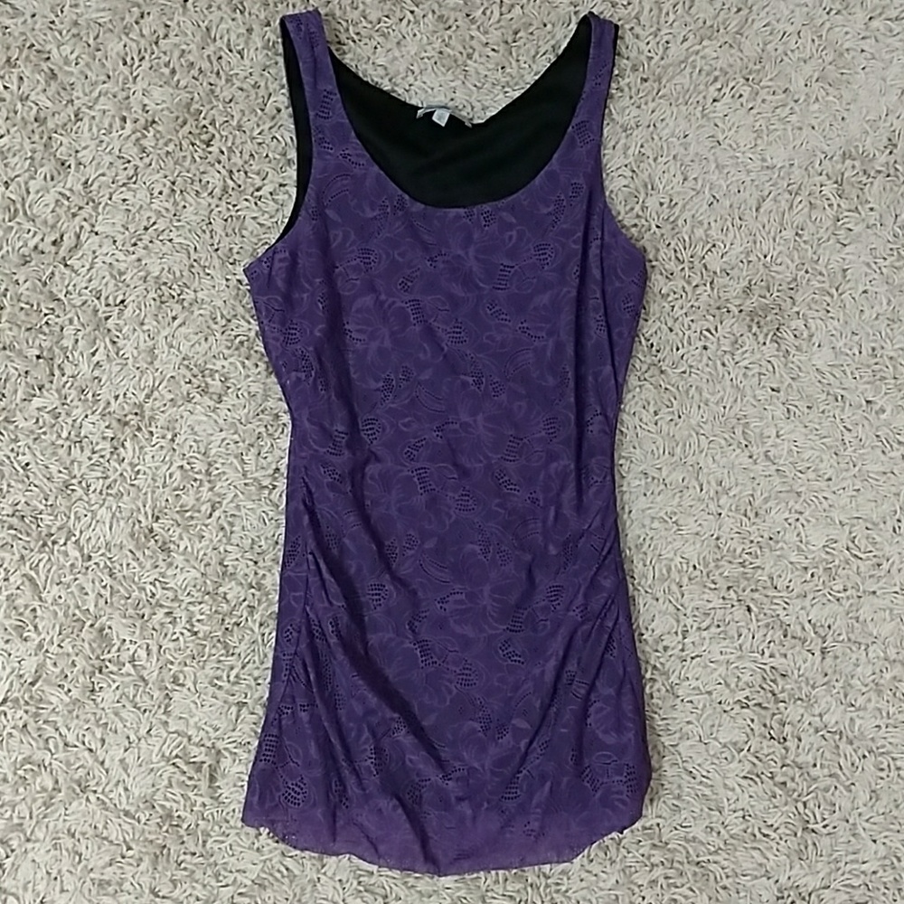 Purple Lace Tank